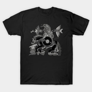 HUGINN AND MUNINN RAVENS VIKING NORDIC T-Shirt